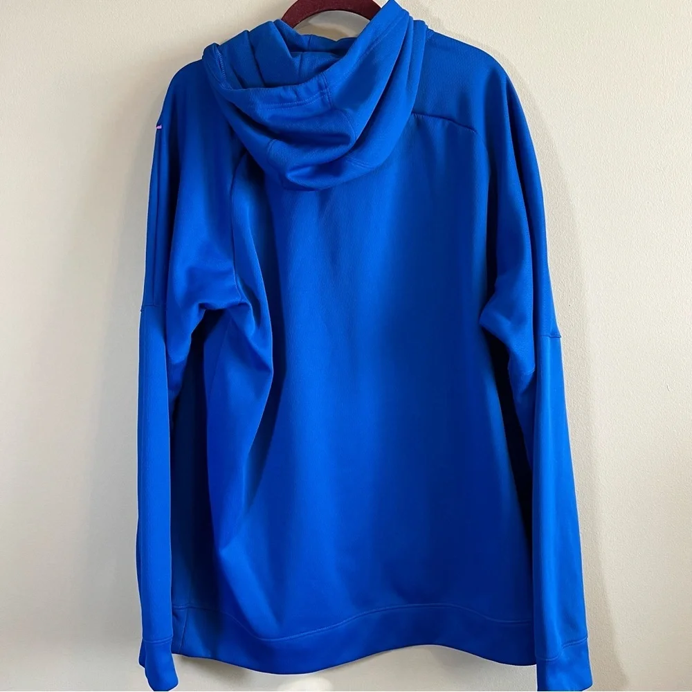 Adidas Blue Kansas Jayhawks KU Hoodie XL - Picture 8 of 10